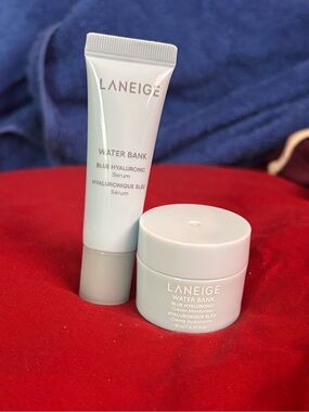 LANEIGE Water Bank Blue Hyaluronic Serum & Cream - Minis